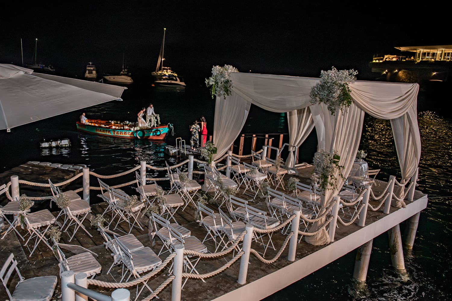 entrada novios boda playa fotografo bodas canarias