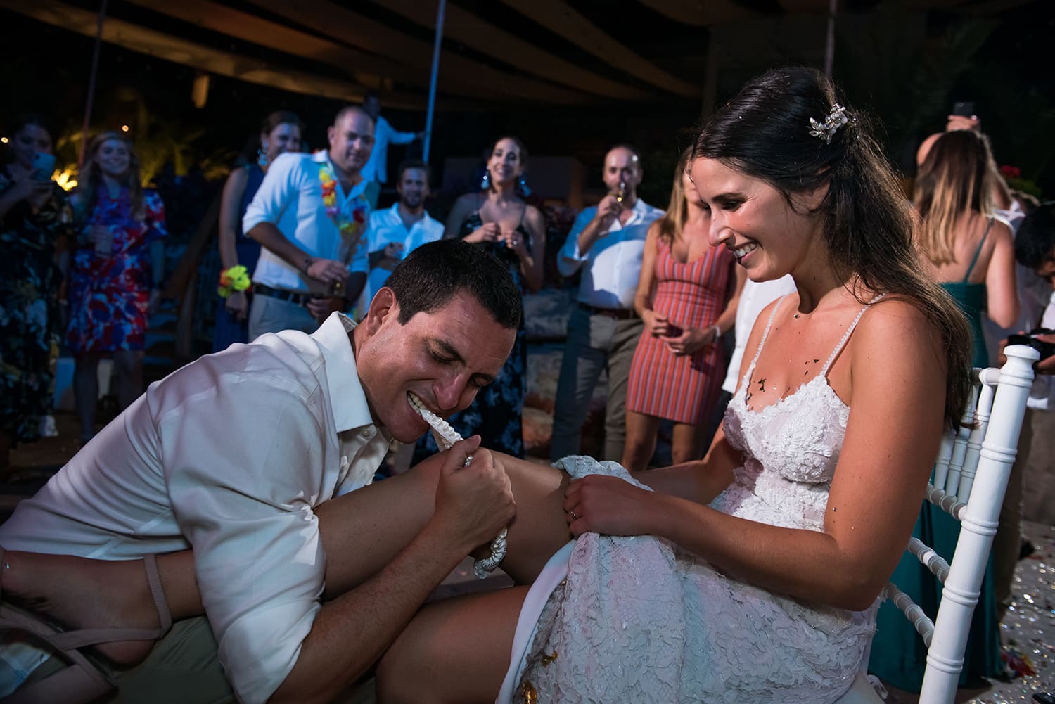 recepcion de boda playa fotografo bodas canarias